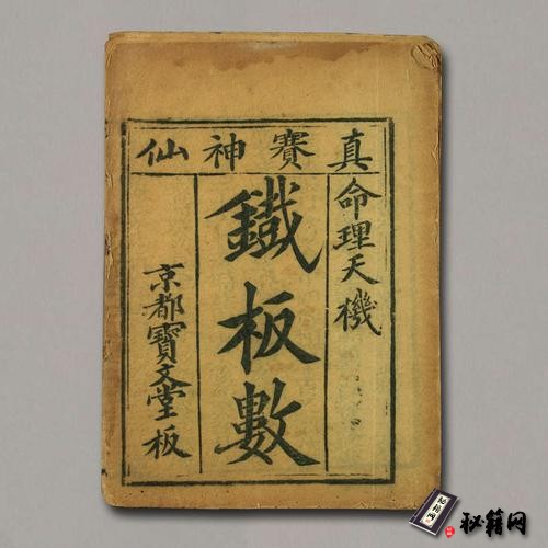 《铁板神数》